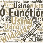 Guide to 20 Worksheet Functions that Use Wildcards A limited number of Excel worksheet functions can use wildcard characters to filter results. Here a guide to using them.