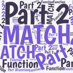 How to Use INDEX-MATCH, Part 2: The MATCH Function The MATCH function makes the INDEX function useful. This is the second of a three-part series designed to INDEX-MATCH clearer.
