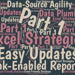 The Excel-Friendly Database Strategy Excel offers two powerful worksheet functions that can return just the data you need from Excel Tables.
