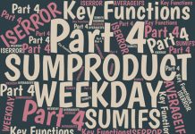 The Two Functions You MUST Know to Return Values from Excel Tables Excel offers two powerful worksheet functions that can return the data you need from any type of worksheet database. One is more powerful, but calculates slowly. The other is nearly as powerful, but much faster.