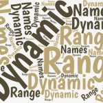 How to Create and Use Dynamic Range Names in Excel Excel's dynamic range names give your formulas the power to adapt automatically in response to changes in your data or settings. Here's how to set them up.