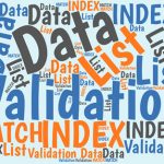 Use Excel’s Data Validation Feature to Return Items from a List You can return any number of items from an Excel database. Just use Data Validation to return one item and INDEX-MATCH to return the others.