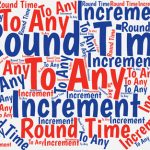 How to Round Time in Excel to Any Increment With the help of three functions most Excel users seldom use -- INT, MOD, and CEILING -- you can round Excel time values to any increment you want.