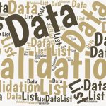 How to Set Up a Data-Validation List Box in Excel The 'List' Feature of the Data Validation command offers a quick and easy way to set up a dropdown list box that you can use for choosing items in a cell.