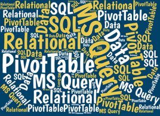 Excel ranges can work like relational tables. You can join them by common fields. Query them with SQL. And use queries in PivotTables. Here's how.
