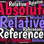How to Use Absolute and Relative Cell References in Excel Formulas Excel's absolute cell references, like $A$1, confuse many Excel users. But the explanation is easy. Each dollar signs serv only one important purpose.