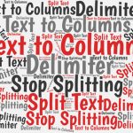 How to Change Text to Columns When You Copy and Paste in Excel Here's how to split text into columns when you paste the text to your worksheet, and how to turn off this feature when you're done.