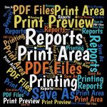 How to Save Multiple Excel Reports to One PDF File A great way to distribute Excel reports is as a PDF file. Then you distribute the file. Here's how to save any number of Excel reports to one PDF file.