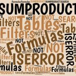 How to Use SUMPRODUCT in an Excel Table to Filter Any Number of Items In Excel Tables, you can filter on any two conditions in a column. But by using the SUMPRODUCT function, you can filter on any number of items in a list.