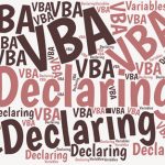 Declaring Variables in VBA: Three Keys for Success In VBA, you'll save time and frustration by always declaring your variables and by also using Hungarian notation. Here's why and how to do that.
