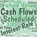 Find Future and Present Values from Scheduled Cash Flows in Excel Here's how to set up Future- and Present-Value formulas that allow compounding by using an interest rate and referencing cash flows and their dates.