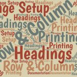 Document Excel Worksheets with Pictures that Include Row and Column Headings When you document your Excel worksheets, give your readers complete information by including row and column headings in your figures.