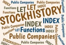 Excel's STOCKHISTORY function can return decades of history about the prices of stocks for thousands of public companies from many countries. Here's an introduction to that function.